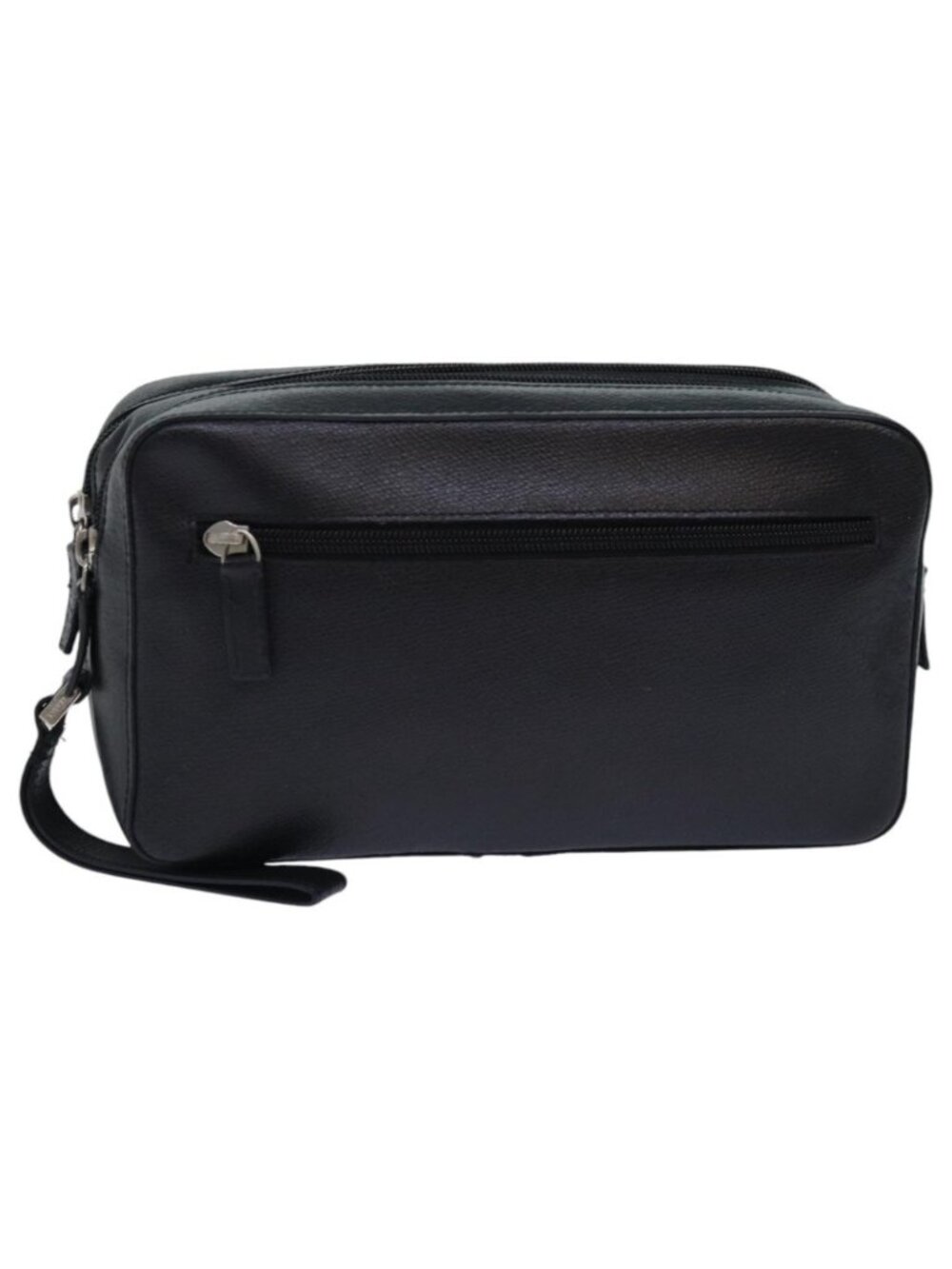Gianni Versace Clutch Bag Leather Black